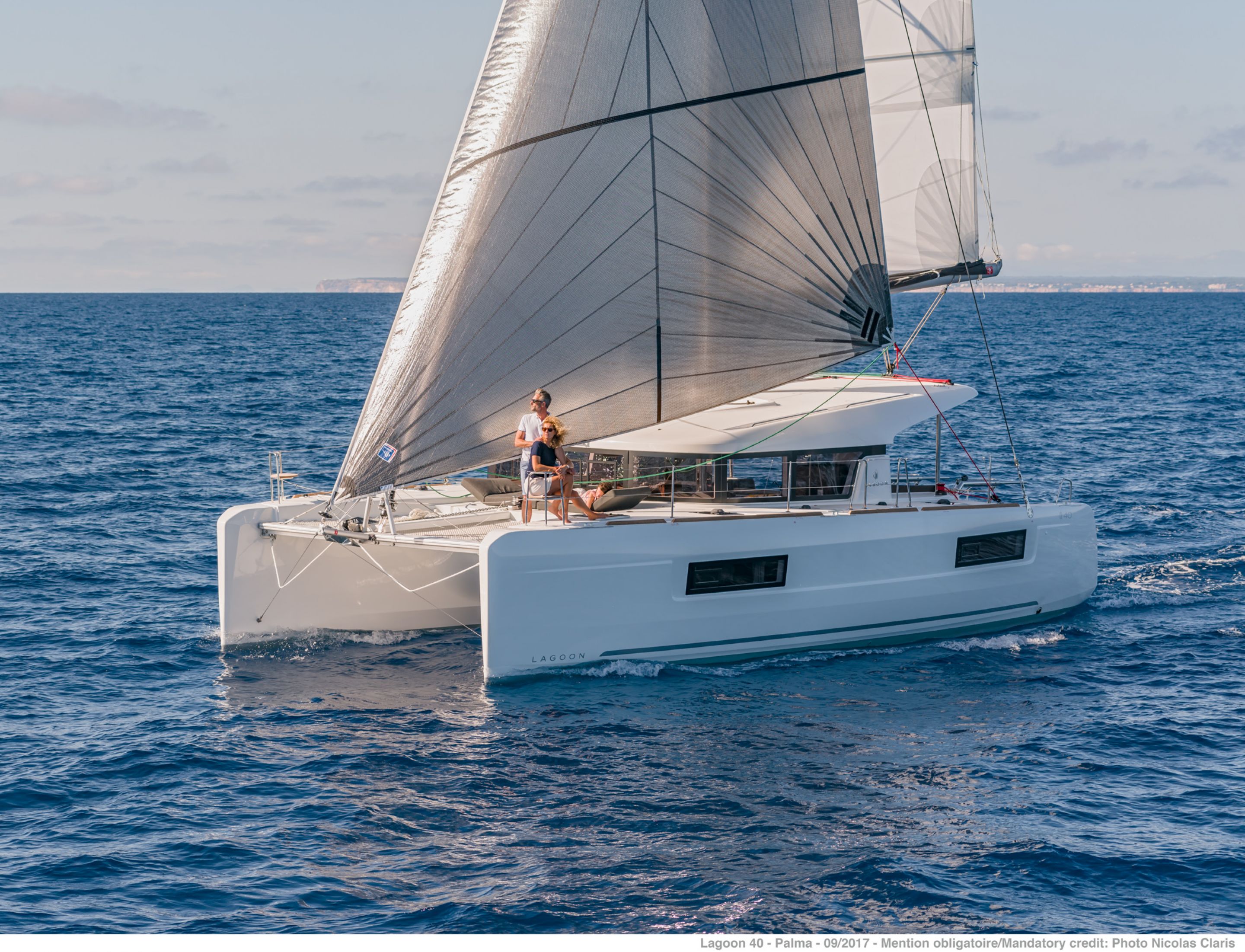 Lagoon 40 sous voile